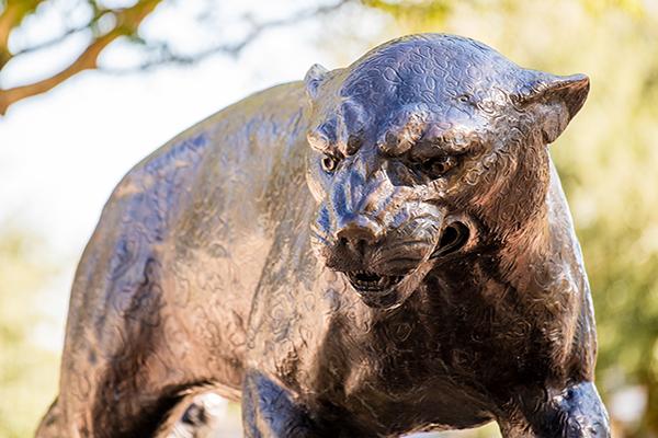 Jaguar statue